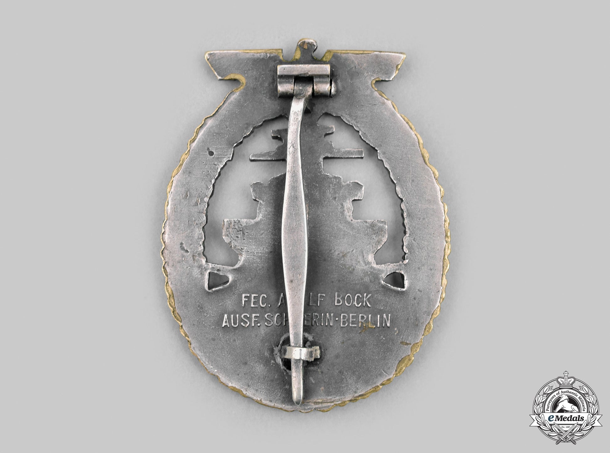 germany,_kriegsmarine._a_high_seas_fleet_badge,_by_schwerin__mnc6739_m20_0541
