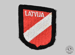 Germany, Ss. A Waffen-Ss Latvian Legion Volunteer’s Sleeve Shield