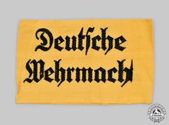 Germany, Wehrmacht. An Auxiliary Personnel Armband