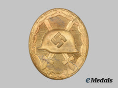Germany, Wehrmacht. A Gold Grade Wound Badge, By Carl Wild