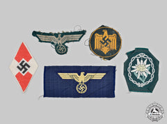 Germany, Third Reich. A Mixed Lot Of Uniform Insignia