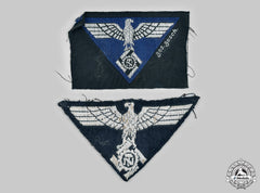 Germany, Teno. A Pair Of Teno Uniform Insignia