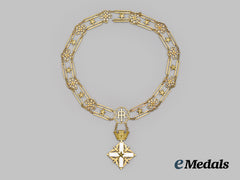 Italy, Republic. A Rare Order Of The Merit Of The Italian Republic, Collar, C.1970