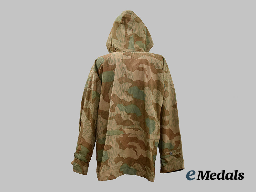 germany,_wehrmacht._a_splinter_pattern_camouflage_smock,_with_net__mnc8757