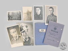 Germany, Wehrmacht. A Lot Of Wartime Photos & Identity Documents