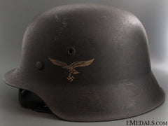 Model 1942 Single Decal Luftwaffe Combat Helmet