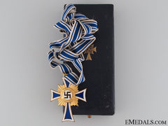 Mother's Cross, Gold Grade, Cased