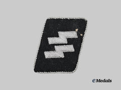 Germany, SS. A Waffen-SS Officer’s Collar Tab, Field-Upgraded Example