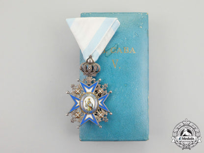 serbia._an_order_of_st.sava;_fifth_class_with_case_n_012_1_1