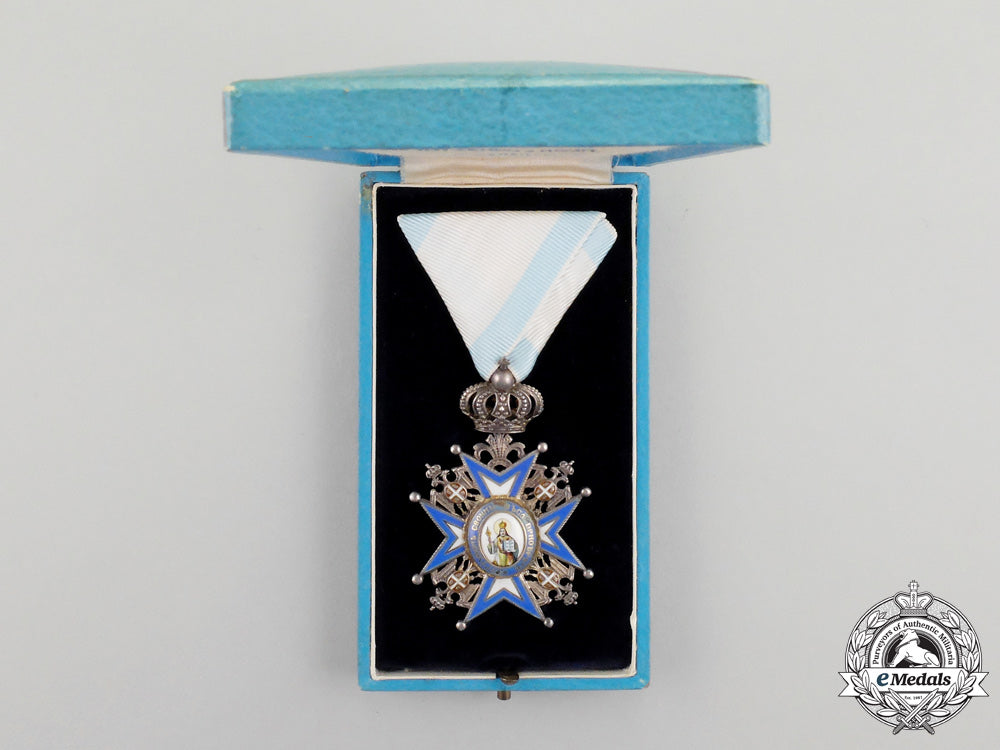 serbia._an_order_of_st.sava;_fifth_class_with_case_n_013_1_1