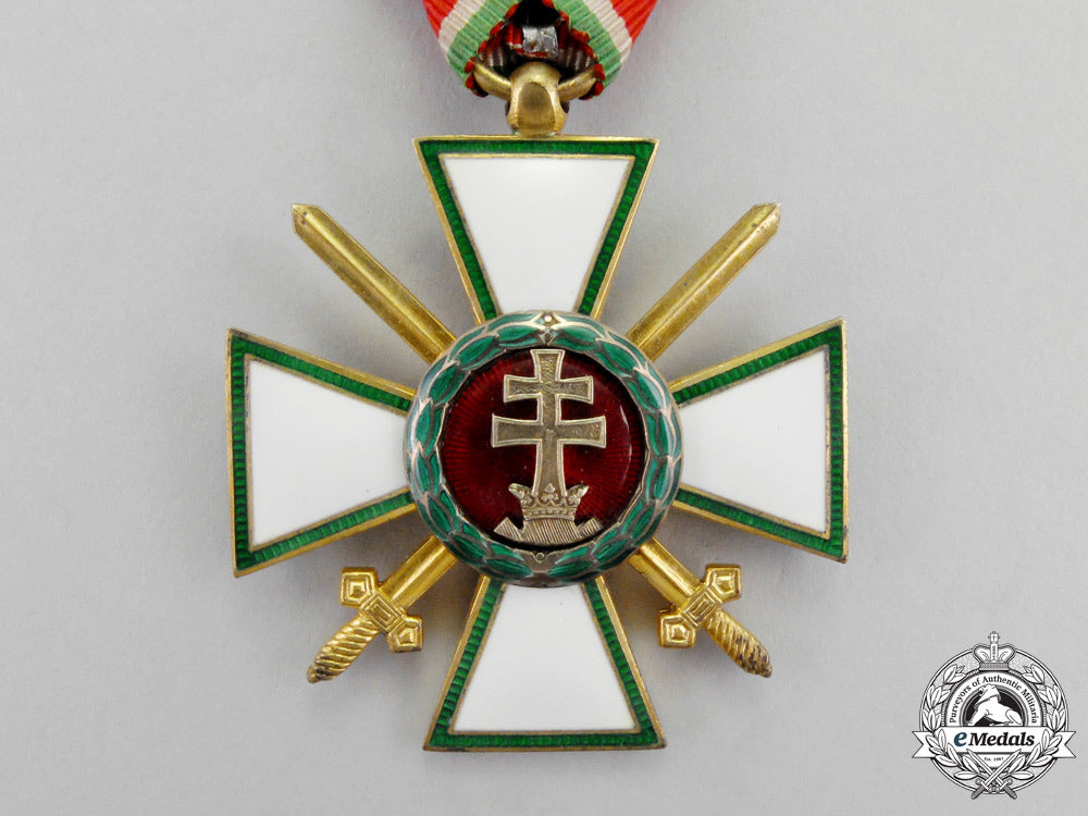 hungary,_kingdom._an_order_of_merit,_iv_class_knight_with_grand_cross,_military_division_n_098_1
