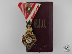 An Austrian Order Of Franz Joseph With Case By K.bohm