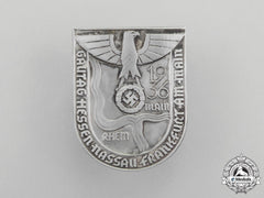 A 1936 Regional Hessen-Nassau (Frankfurt On The Main) Council Day Badge By Gustav Fest