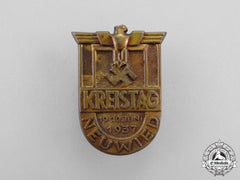 A 1937 Neuwied District Council Day Badge