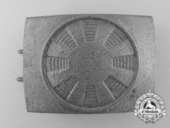 A Converted Army Buckle To Post War Neutral Buckle; Published Example