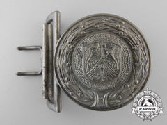 A Hesse Nassau Fire Defence Service Officer's Belt Buckle