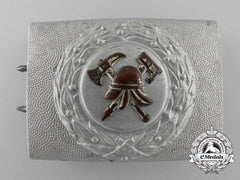 A Weimar Republic Pre-1934 Fire Defence Service Enlisted Man's Belt Buckle