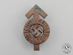 A Bronze Grade Hj Proficiency Sports Badge By C. E. Juncker Of Berlin