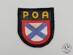 A Second War Wehrmacht Heer (Army) Russian “Poa” Volunteer Sleeve Shield