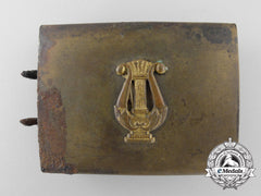 A German Civilian Band Member's Belt Buckle