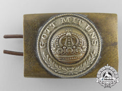 A Reduced Size German Imperial Army (Heer) Belt Buckle