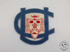 A First War Period University College Jacket Patch