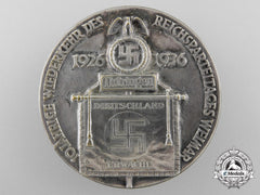 A 1936 German Reichsparteitag Thüringen Participants Day Badge