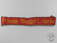 A Rare 1918 Prussian 1St Princess Margaret Guard Cufftitle