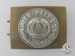 A German Imperial Army (Reichsheer) Enlisted Man's/Nco's Belt Buckle