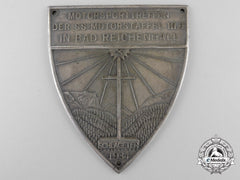An Early 1934 Ss Award Plaque For A Motor Unit Meet At Bad Reichenhall