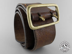 A Double Open Claw Army Buckle With Belt