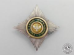 Sax-Weimar An Order Of The White Falcon Commander’s Breast Star By Wirsing C.1850