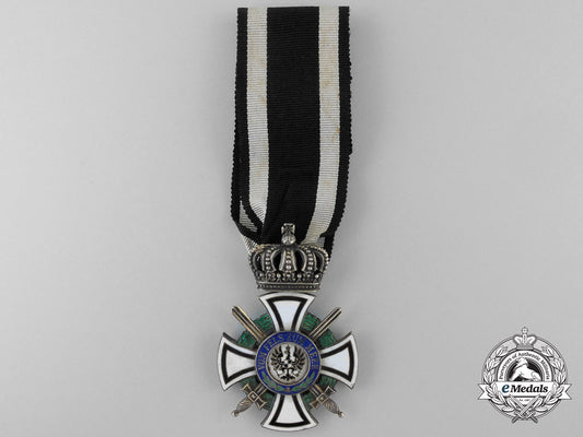 a_house_order_of_hohenzollern;_knight's_cross_with_swords_n_614