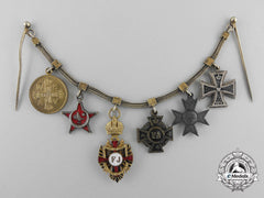 A First War Miniature Medal Award Chain