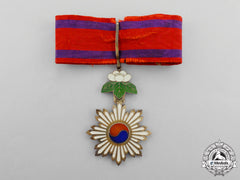 Korea. An Order Of The Taegeuk, 3Rd Class Commander's Cross