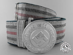 A German Police Officer's Brocade & Buckle By Friedrich Linden, Lüdenscheid