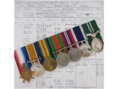 Navy To Air Force Group To Pte Reginald Mashford