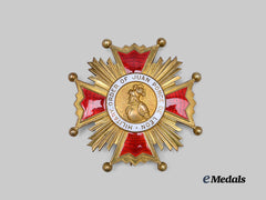 Spain, Kingdom. A Military Order of Juan Ponce de Leon, Breast Star