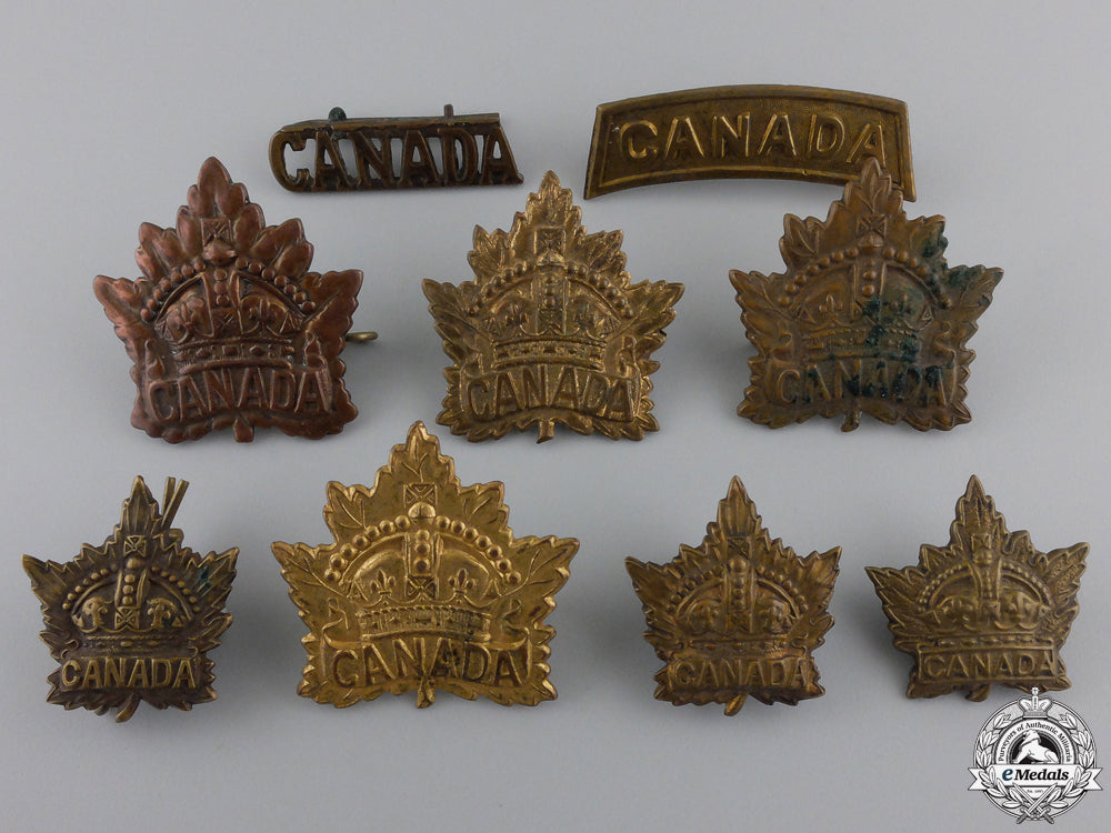 nine_first_world_war_canadian_general_service_badgesconsignment#28_nine_first_war_c_55379a97e0bd0