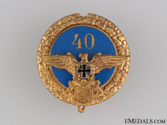 Ns-Rkb Veteran Forty Year Membership Badge
