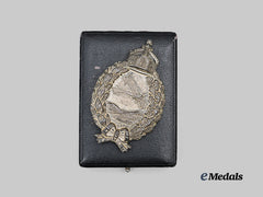 Germany, Imperial. A Pilot’s Badge, Type 3, with Maker-Matched Case by C.E. Juncker