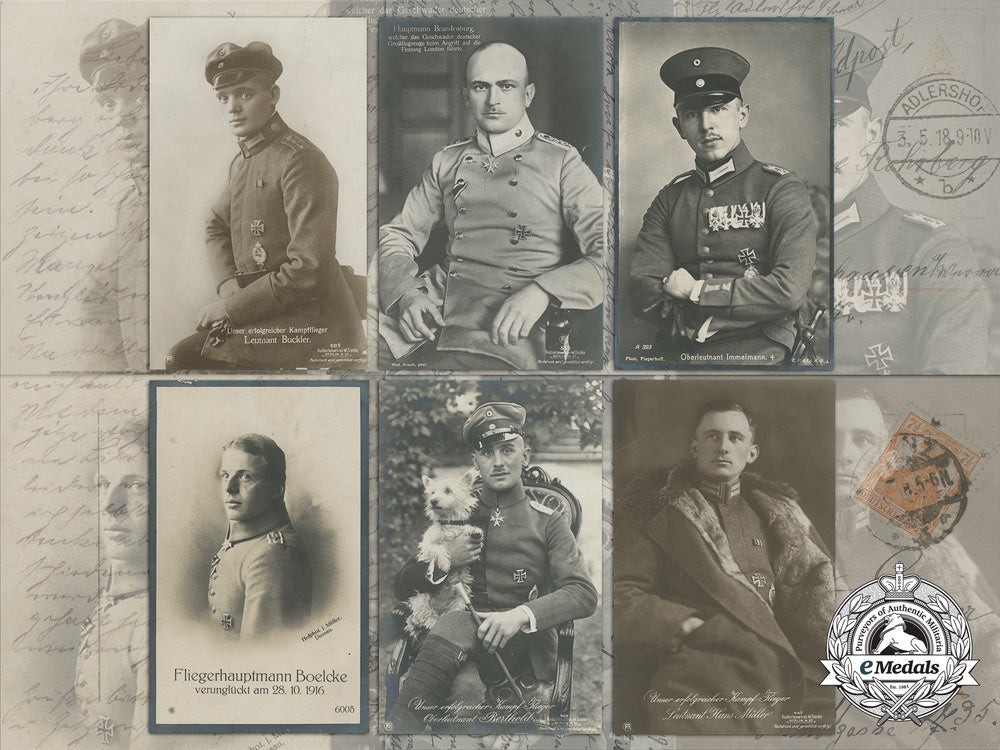 six_first_war_german_imperial_airmen_postcards_o_012