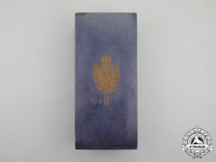 Serbia, Kingdom. A Case For Order Of St. Sava, 2Nd Class, By Bertrand, Paris