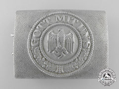 A 1936 Early Army (Heer) Enlisted Man's/Nco's Belt Buckle; Published Example