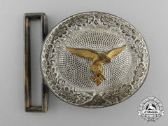 A Luftwaffe Officer's Brocade Dress Belt Buckle