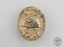 A Gold Grade Wound Badge By Glaser & Sohn L/22