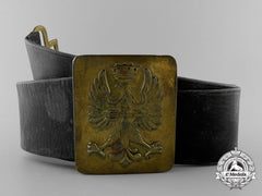 A Spanish Civil War Army Belt With Buckle