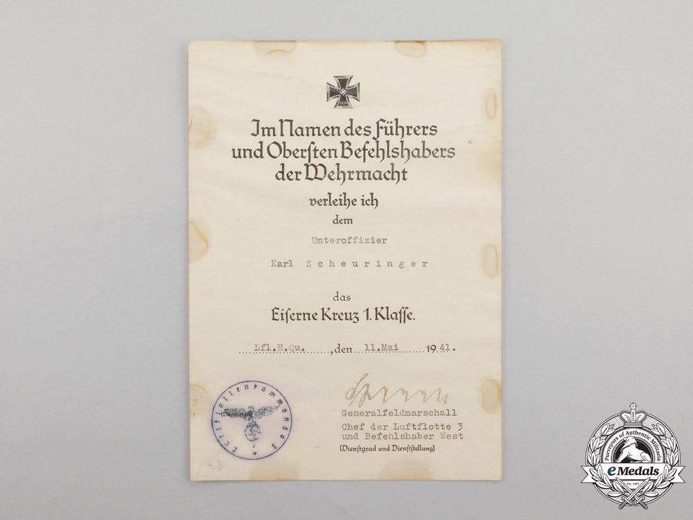 an_extensive_document_collection_to_unteroffizier_scheuringer;_battle_of_britain_pow_o_256_1