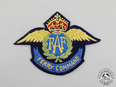 United Kingdom. A Royal Air Force (Raf) Ferry Command Blazer Crest, C.1945