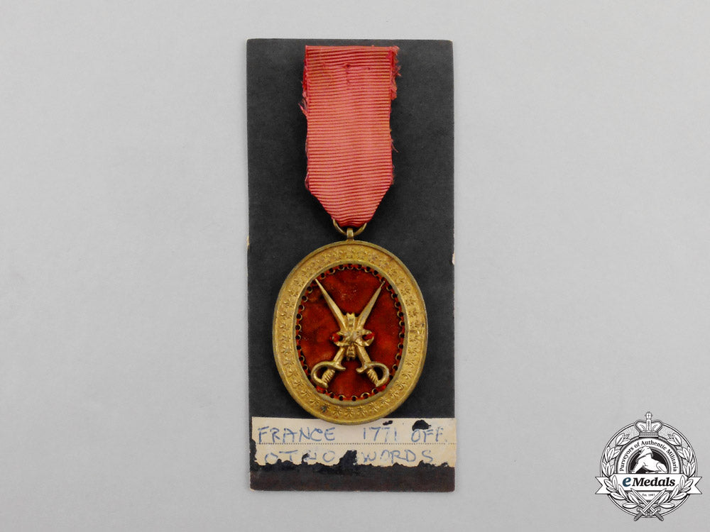 france._an_army_veteran's_medal_for_twenty-_four_years'_service,_type_i(1771-1789)_o_448
